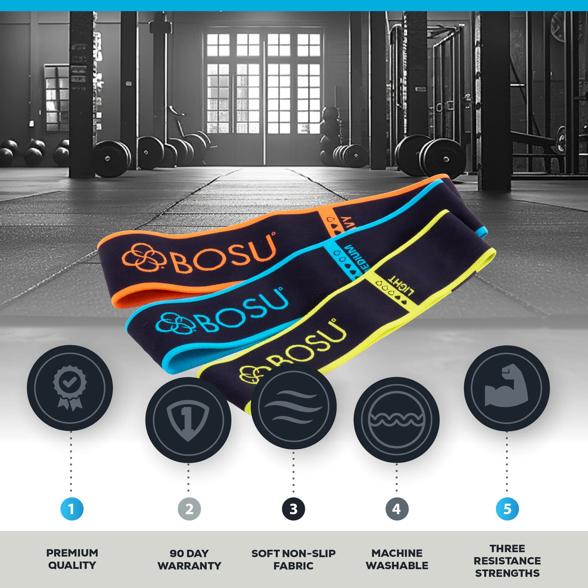 Pro Balance Trainer + Fabric Resistance Bands Bundle - Image 3